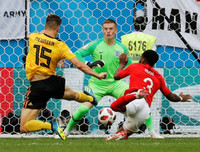 [ẢNH] Bỉ hân hoan với huy chương World Cup, Anh chán nản ra về trắng tay