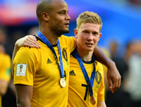 [ẢNH] Bỉ hân hoan với huy chương World Cup, Anh chán nản ra về trắng tay