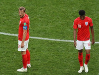 [ẢNH] Bỉ hân hoan với huy chương World Cup, Anh chán nản ra về trắng tay