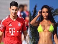 [ẢNH] Bạn gái diện nội y bốc lửa, sao Bayern Munich lúng túng