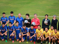 Tổng thống Hàn Quốc giao lưu cùng U23 Việt Nam: Không có bão tuyết, các bạn đã vô địch