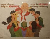 [Ảnh] Những bức tranh cổ động tuyệt đẹp vẽ Chủ tịch Hồ Chí Minh