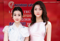 Những hình ảnh khiến hai Hoa hậu tên 