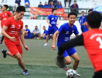 [ẢNH] Loạt trận sáng 5-11: H.N Amsterdam thắng kỷ lục, Á quân Nguyễn Thị Minh Khai thua sốc