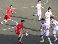 [ẢNH] THPT Trương Định lên ngôi vô địch sau loạt luân lưu nghẹt thở