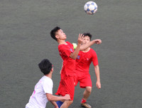 [ẢNH] THPT Trương Định lên ngôi vô địch sau loạt luân lưu nghẹt thở