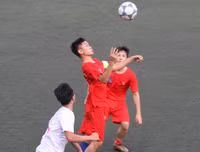 [ẢNH] THPT Trương Định lên ngôi vô địch sau loạt luân lưu nghẹt thở