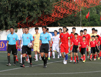 [ẢNH] THPT Trương Định lên ngôi vô địch sau loạt luân lưu nghẹt thở