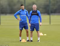 Chùm ảnh: Rooney trầm tư trong buổi tập đầu tiên cùng Everton