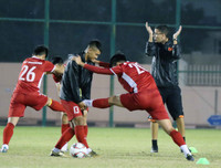 [ẢNH] Thầy Park tăng cường độ tập cho đội tuyển Việt Nam vào guồng