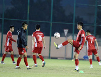 [ẢNH] Thầy Park tăng cường độ tập cho đội tuyển Việt Nam vào guồng