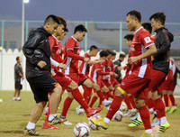 [ẢNH] Thầy Park tăng cường độ tập cho đội tuyển Việt Nam vào guồng