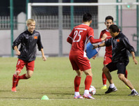 [ẢNH] Thầy Park tăng cường độ tập cho đội tuyển Việt Nam vào guồng