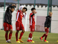 [ẢNH] Thầy Park tăng cường độ tập cho đội tuyển Việt Nam vào guồng