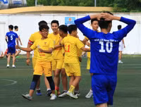 [ẢNH] Những khoảnh khắc ấn tượng chiều 23-10 giải bóng đá học sinh THPT Hà Nội