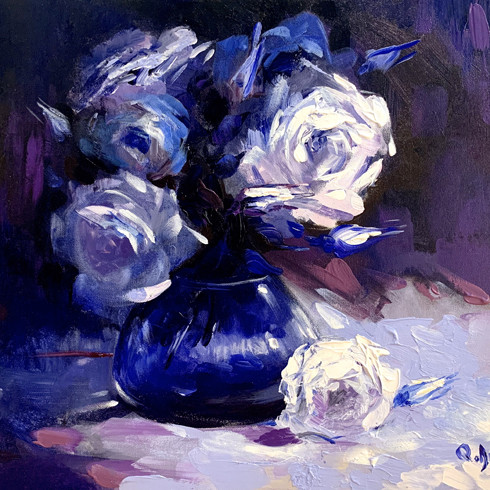 Tranh tĩnh vật hay tranh phong cảnh của Trần Quang Dũng luôn được thể hiện với nhiều cảm xúc, hội họa của ông hướng đến tinh thần khái quát về hình và màu, chân thành, duy mỹ.