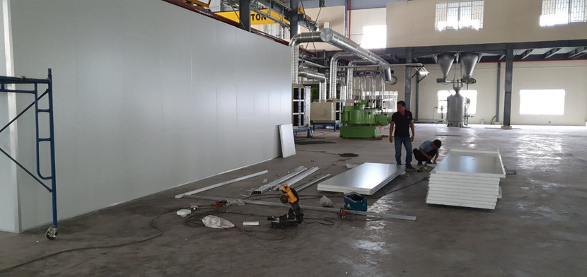 Thi công Panel trong các công trình cách âm cách nhiệt