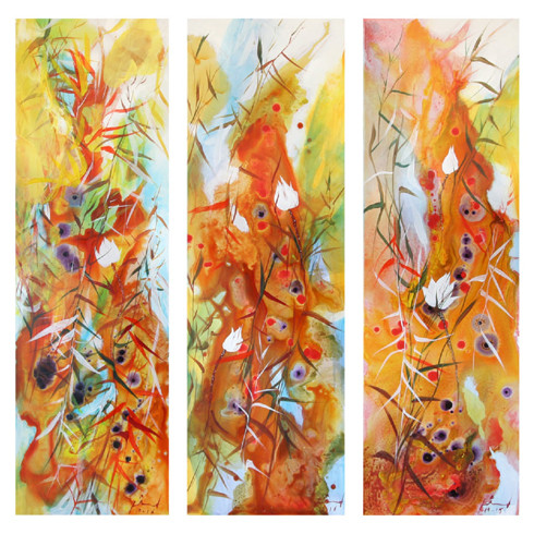 Hội họa của Doãn Hoàng Lâm nổi trội với ngôn ngữ nghệ thuật biểu hiện, khả năng thể hiện hình thể và sự đa dạng trong kỹ thuật biểu đạt đã tạo dấu ấn riêng của Doãn Hoàng Lâm qua nhiều cuộc triển lãm nhóm, cá nhân trong nước và quốc tế