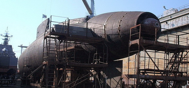 Tàu ngầm Kilo 877V Alrosa với hệ thống đẩy pump-jet thay vì chân vịt