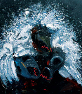 NGUYỄN HUÂN - “Ranh giới cảm xúc” - Acrylic - 2020