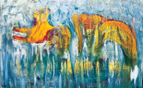 BÙI HOÀNG DƯƠNG - “Giận hờn” - Sơn dầu