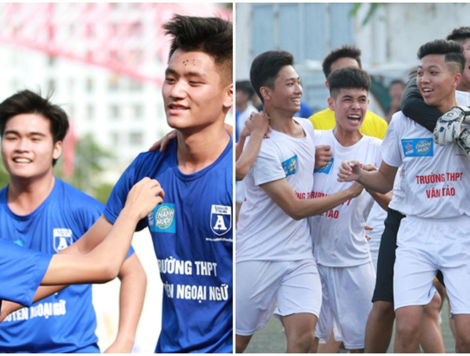 THPT chuyên Ngoại ngữ - THPT Vân Tảo Kể từ lần đoạt giải Phong cách năm 2009, THPT chuyên Ngoại ngữ mới lại tiến sâu như năm nay. Có cảm giác đội bóng này đang rất may mắn khi liên tiếp thắng luân lưu ở vòng 1/32 và 1/16 để đi tiếp. THPT Vân Tảo hẳn hiểu rõ điều này và sẽ tìm mọi cách để dứt điểm trận đấu sớm, trước khi phải bước lên loạt penalty may rủi. THPT chuyên Ngoại ngữ - THPT Vân Tảo Kể từ lần đoạt giải Phong cách năm 2009, THPT chuyên Ngoại ngữ mới lại tiến sâu như năm nay. Có cảm giác đội bóng này đang rất may mắn khi liên tiếp thắng luân lưu ở vòng 1/32 và 1/16 để đi tiếp. THPT Vân Tảo hẳn hiểu rõ điều này và sẽ tìm mọi cách để dứt điểm trận đấu sớm, trước khi phải bước lên loạt penalty may rủi.