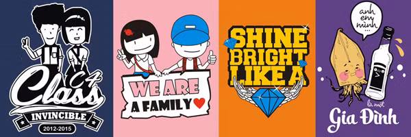 "Ngã ngửa" với 50 slogan áo lớp "bá đạo" khiến giới trẻ phát cuồng ảnh 3