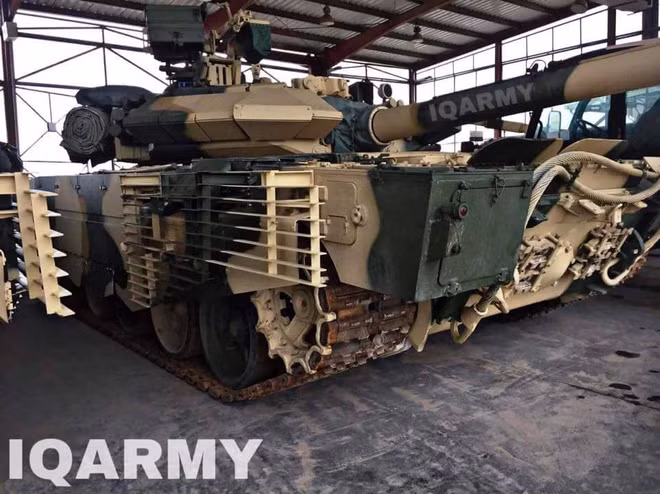 Xe tăng chiến đấu chủ lực T-90S Quân đội Iraq vừa tiếp nhận