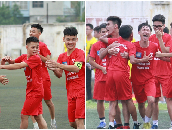 THPT Phùng Khắc Khoan (Thạch Thất) - THPT Thạch Bàn Đương kim Á quân rất muốn đổi màu huy chương, nhưng họ sẽ phải đối diện với một tập thể đang chơi rất lên chân là THPT Thạch Bàn. Có cảm giác, đây là một Thạch Bàn hay nhất sau 3 mùa dự giải, và hãy chờ xem THPT Phùng Khắc Khoan sẽ chứng tỏ bản lĩnh của mình ra sao. THPT Phùng Khắc Khoan (Thạch Thất) - THPT Thạch Bàn Đương kim Á quân rất muốn đổi màu huy chương, nhưng họ sẽ phải đối diện với một tập thể đang chơi rất lên chân là THPT Thạch Bàn. Có cảm giác, đây là một Thạch Bàn hay nhất sau 3 mùa dự giải, và hãy chờ xem THPT Phùng Khắc Khoan sẽ chứng tỏ bản lĩnh của mình ra sao.