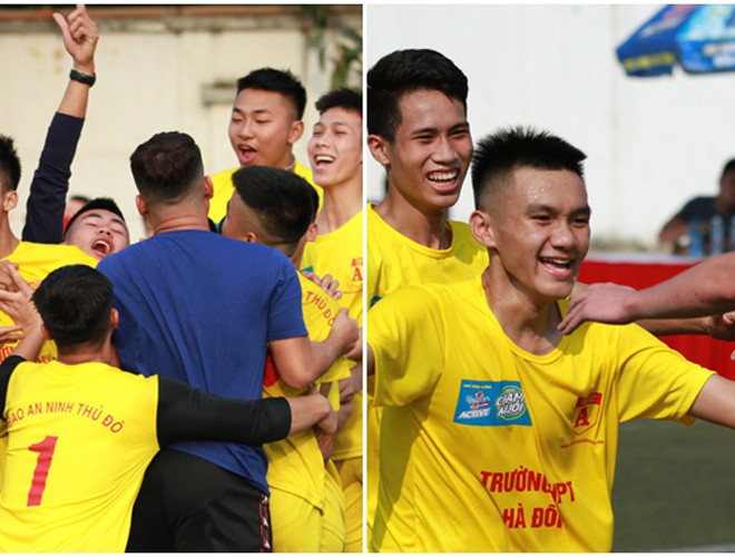 THPT Phan Huy Chú (Thạch Thất) - THPT Hà Đông Đoạt vé vào vòng 1/8 trên chấm luân lưu may rủi, nhưng điều đó không có nghĩa THPT Phan Huy Chú là một tập thể thiếu thực lực. Trái lại, khát khao của đại diện đến từ Thạch Thất đang lớn hơn bao giờ hết. Và khát khao đó sẽ được đặt trước một thử thách rất lớn mang tên THPT Hà Đông. THPT Phan Huy Chú (Thạch Thất) - THPT Hà Đông Đoạt vé vào vòng 1/8 trên chấm luân lưu may rủi, nhưng điều đó không có nghĩa THPT Phan Huy Chú là một tập thể thiếu thực lực. Trái lại, khát khao của đại diện đến từ Thạch Thất đang lớn hơn bao giờ hết. Và khát khao đó sẽ được đặt trước một thử thách rất lớn mang tên THPT Hà Đông.