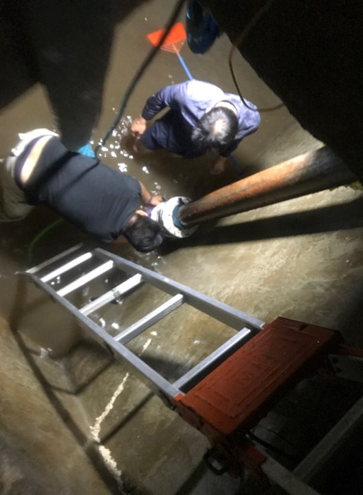 Quận Hoàng Mai huy động lực lượng thau rửa toàn bộ bể nước trong khu đô thị HH ảnh 3 Quận Hoàng Mai huy động lực lượng thau rửa toàn bộ bể nước trong khu đô thị HH ảnh 3