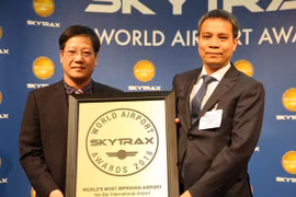 Nội Bài được bình chọn là sân bay cải thiện nhất thế giới 2016