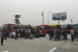 Hà Nội: Nhà xe lại phản đối việc điều chuyển luồng tuyến