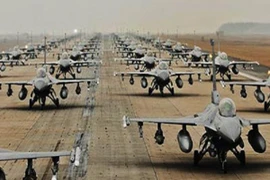 Không quân Mỹ- Hàn tập trận chung cực lớn “dằn mặt” Triều Tiên