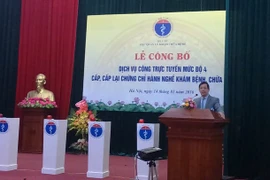 Chính thức cấp chứng chỉ hành nghề khám chữa bệnh qua mạng internet