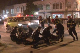 Diễn tập cứu hộ, cứu nạn tình huống tai nạn do chen lấn, xô đẩy trong đám đông