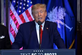 Cựu Tổng thống Mỹ Donald Trump bỏ qua tranh luận trong đảng Cộng hòa