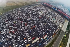 Cảnh tắc đường kinh hoàng ở Bắc Kinh sau "tuần lễ vàng" quốc khánh