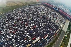 Cảnh tắc đường kinh hoàng ở Bắc Kinh sau "tuần lễ vàng" quốc khánh