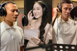 Hai tuyển thủ quốc gia khoe giọng hát cùng “Hoa hậu Áo dài” Tuyết Nga 