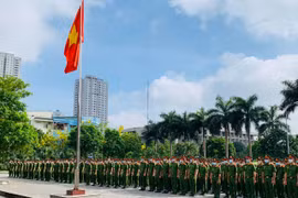 Công an Hà Nội bàn giao 724 chiến sỹ nghĩa vụ về đơn vị công tác