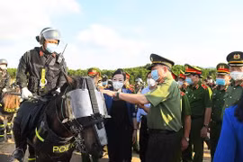  Huấn luyện, sử dụng kỵ binh phù hợp với đặc thù công tác và chiến đấu