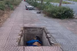 Điều tra vụ người đàn ông đi xe máy ngã xuống hố cáp ngầm tử vong