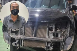 Tạm giữ tài xế đâm rồi kéo lê 2 mẹ con đi xe máy cả trăm mét trong đêm mưa