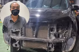 Tạm giữ tài xế đâm rồi kéo lê 2 mẹ con đi xe máy cả trăm mét trong đêm mưa