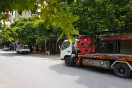 Kiểm tra xử lý bãi trông giữ xe tự phát tại 214 Nguyễn Xiển