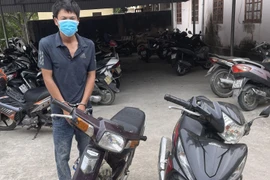 Mới ra tù lại gây ra hàng chục vụ trộm cắp xe máy