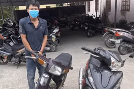 Mới ra tù lại gây ra hàng chục vụ trộm cắp xe máy