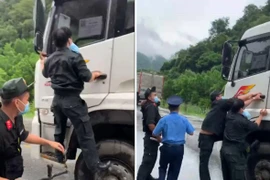 Khởi tố đối tượng điều khiển xe ô tô "thông chốt" kiểm soát