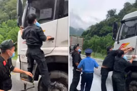 Khởi tố đối tượng điều khiển xe ô tô "thông chốt" kiểm soát